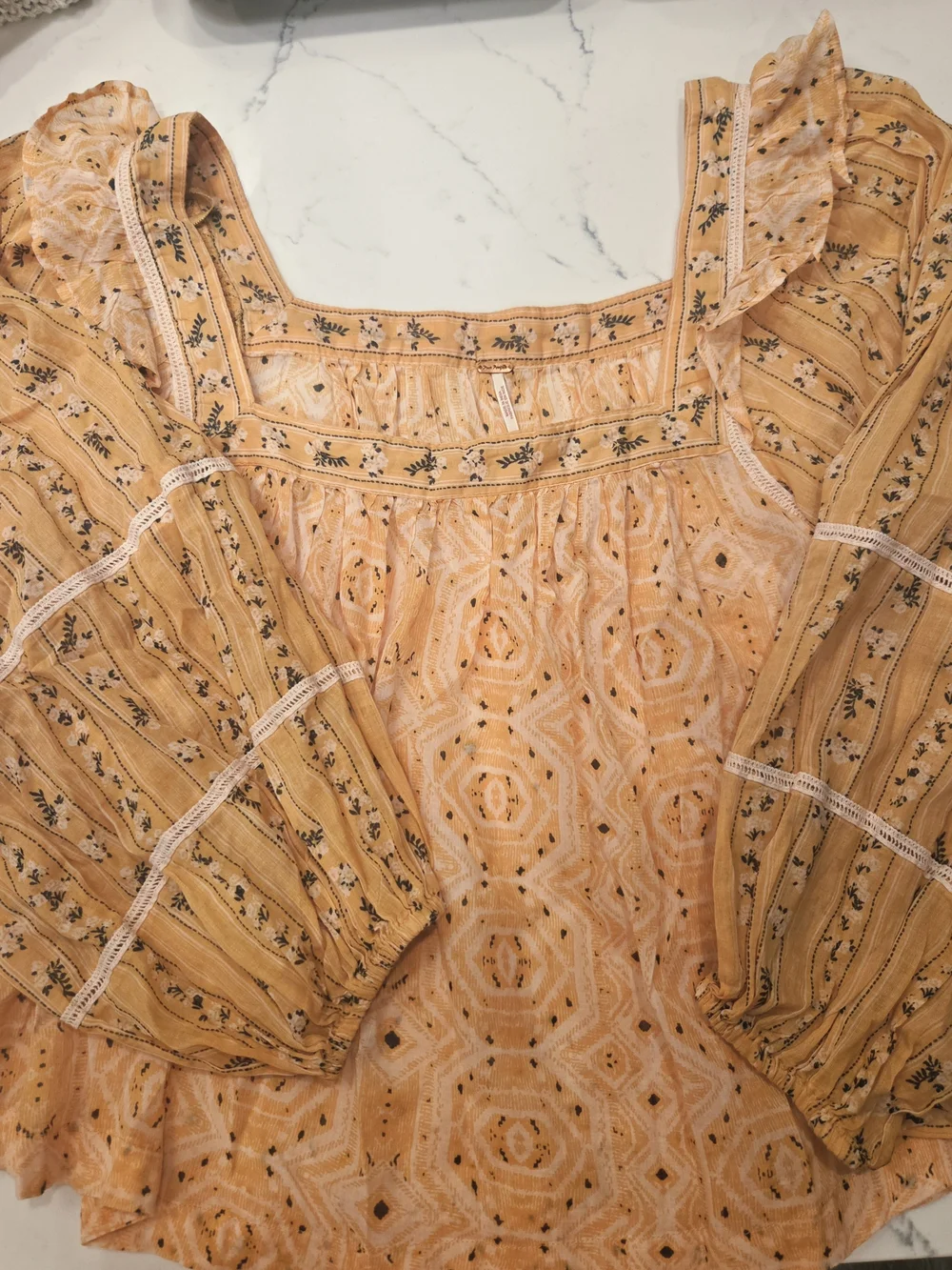 Free People peach toned